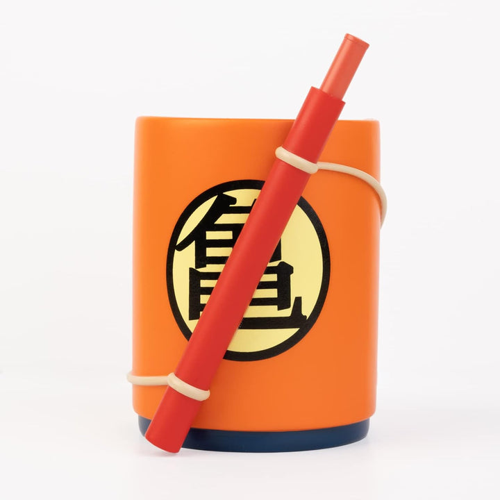 Grupo Erik Official Dragon Ball Pen Holder With Power Pole (NyoibM) Pen | Pen Holder For Desk With Pen