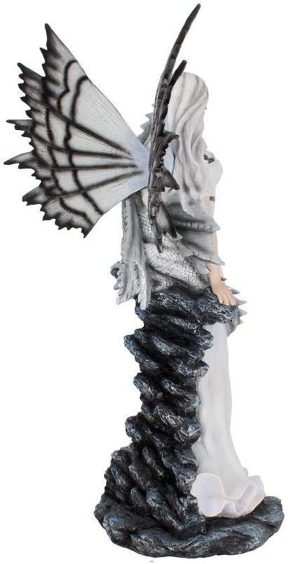 Nemesis Now Vanya-Figur, 55 cm, Weiß, Größe 27 cm