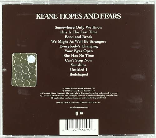 Keane – Hoffnungen und Ängste [Audio-CD]