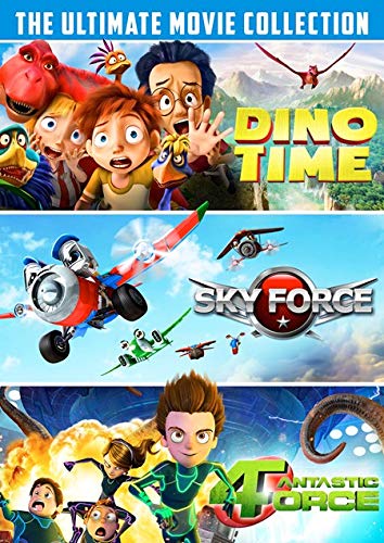 Ultimative Animationsfilm-Sammlungs-DVD – DINO TIME – SKY FORCE – FANTASTIC FORCE