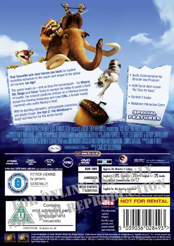 Ice Age 2: The Meltdown – Komödie [2006] [DVD] 