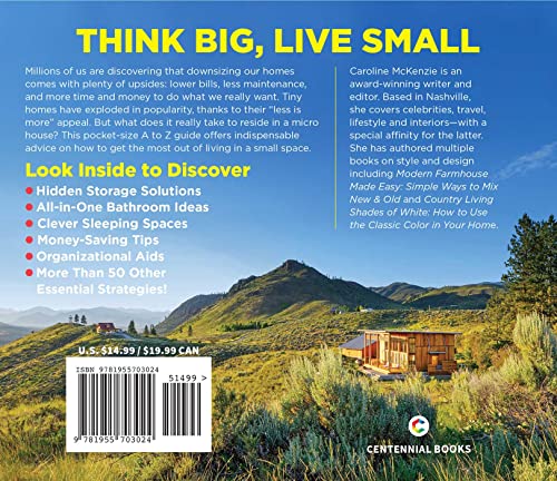 Tiny Book of Tiny Homes: Living Large in Small Spaces [Gebundene Ausgabe]