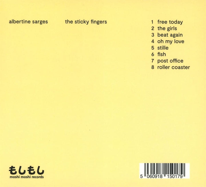 Albertine Sarges – The Sticky Fingers [Audio-CD]