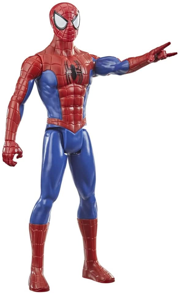 Marvel Spider-Man Titan Hero Series Spider-Man-Actionfigur, Superhelden-Actionfigurenspielzeug im 12-Zoll-Maßstab, für Kinder ab 4 Jahren