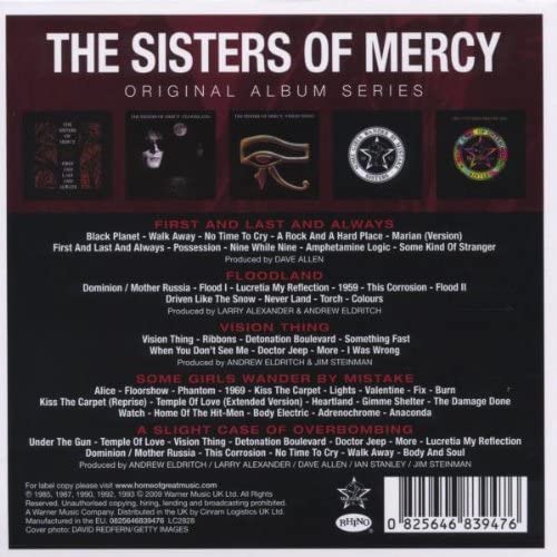 The Sisters Of Mercy – Originalalbum-Serie [Audio-CD]