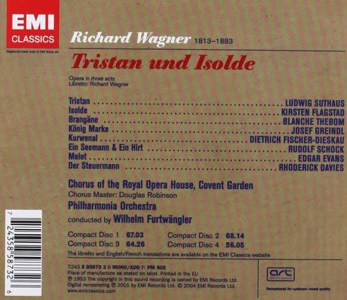 Wagner: Tristan und Isolde [Audio CD]