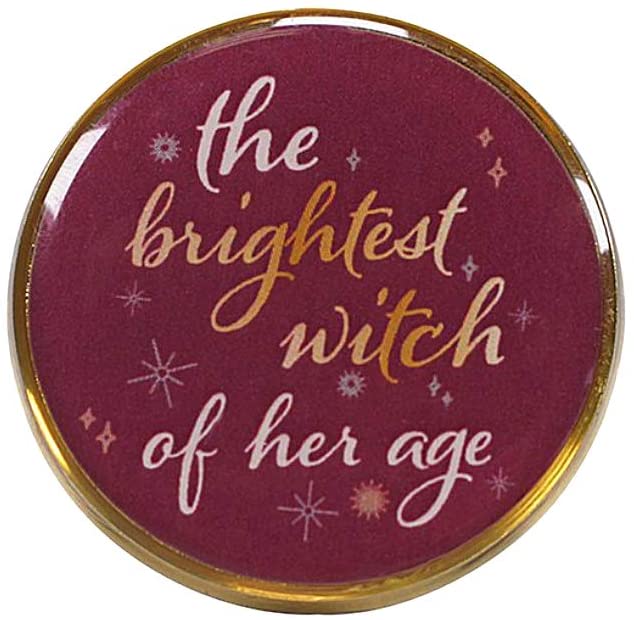 Genuine Harry Potter Hermione Granger The Brightest Witch Pin Badge