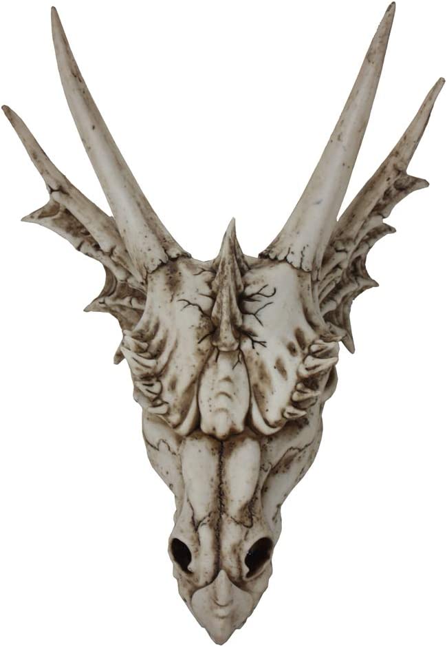 Nemesis Now The Last Dragon Skull Figur 40 cm Elfenbein