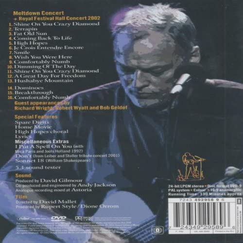 David Gilmour in Concert [2002] – [DVD]