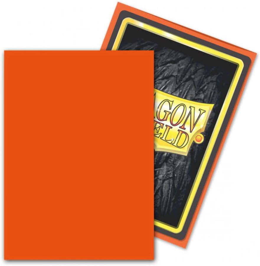 Arcane Tinmen ApS ART10030 Dragon Shield: Tangerine (100), Multicoloured