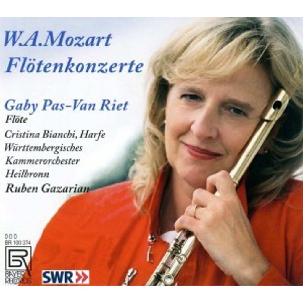 Wolfgang Amadeus Mozart: Flute Concertos Nos. 1 & 2/Concerto for Flute, Harp & Orchestra [Audio CD]