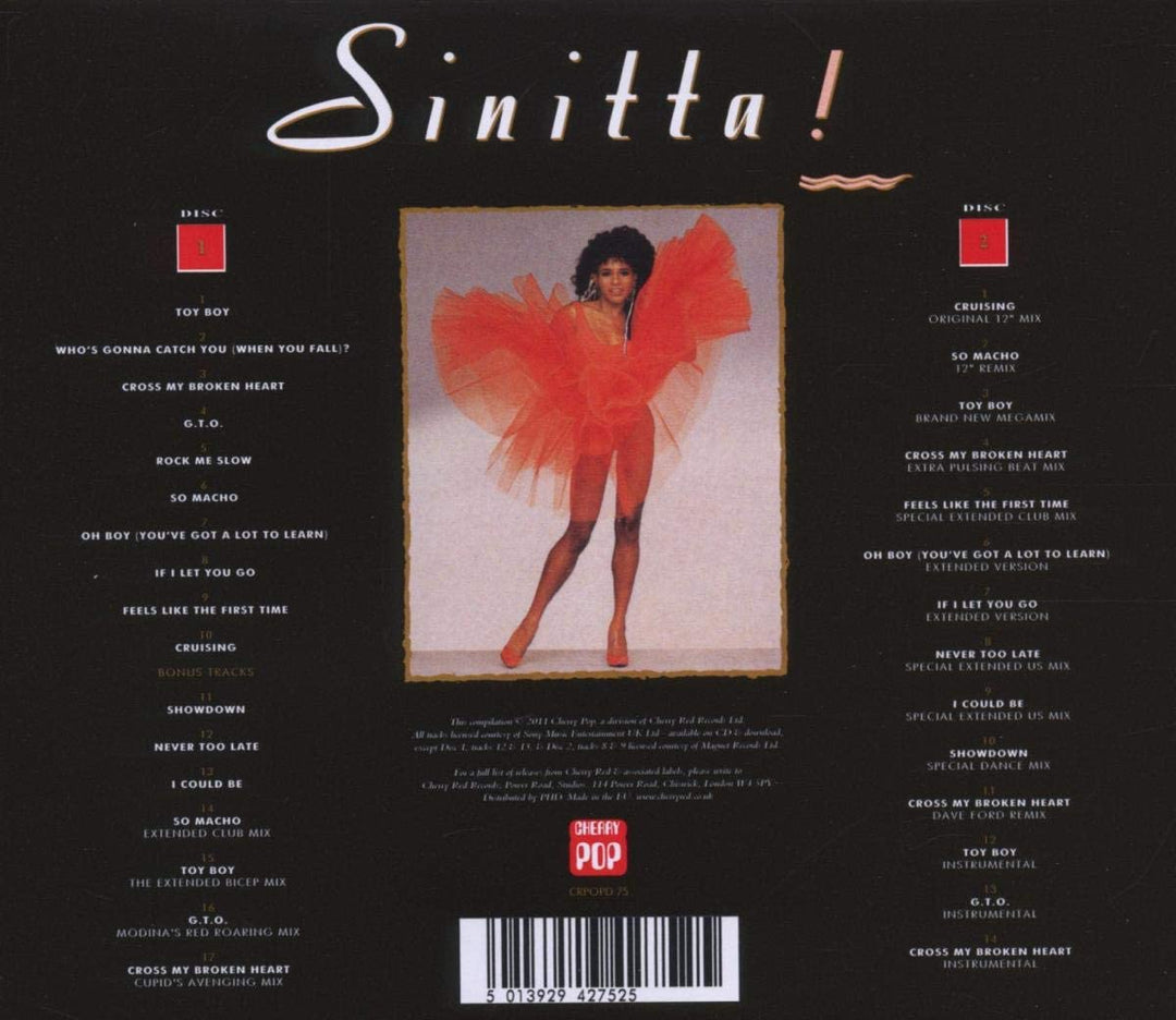 Sinitta - Sinitta! [Audio-CD]