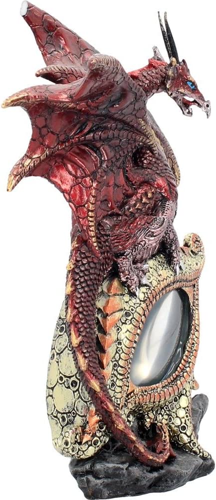 Nemesis Now Eye Of The Dragon Rote Figur 26cm Rot