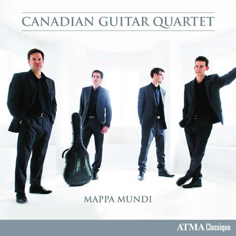 Kanadisches Gitarrenquartett – Mappa Mundi – Roux, Vivaldi, Brüderl etc. [Audio-CD]