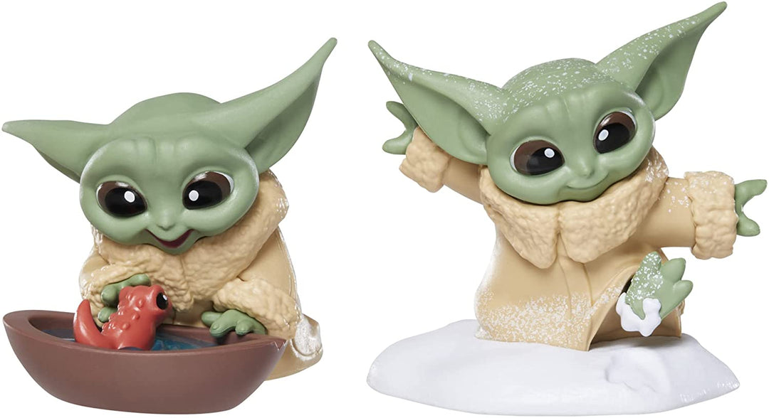 Star Wars The Bounty Collection Serie 4 Grogu-Figuren Kaulquappenfreund, Snowy Wal