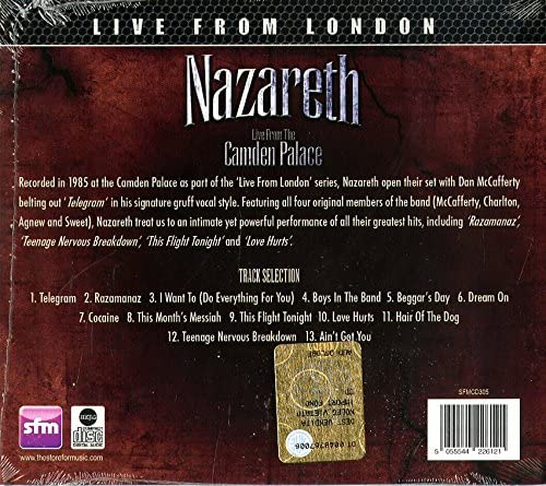 Nazareth – Live From London [Audio-CD]