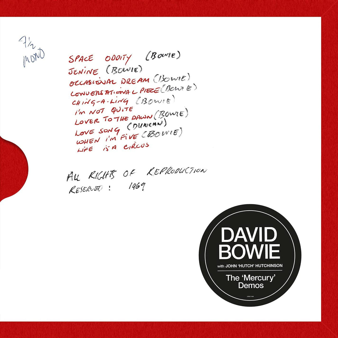 David Bowie – The „Mercury“ Demos (mit John „Hutch“ Hutchinson) [VINYL]