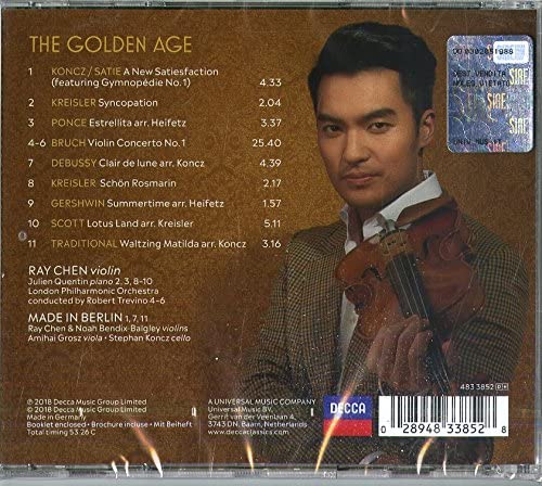 Ray Chen - The Golden Age [Audio CD]