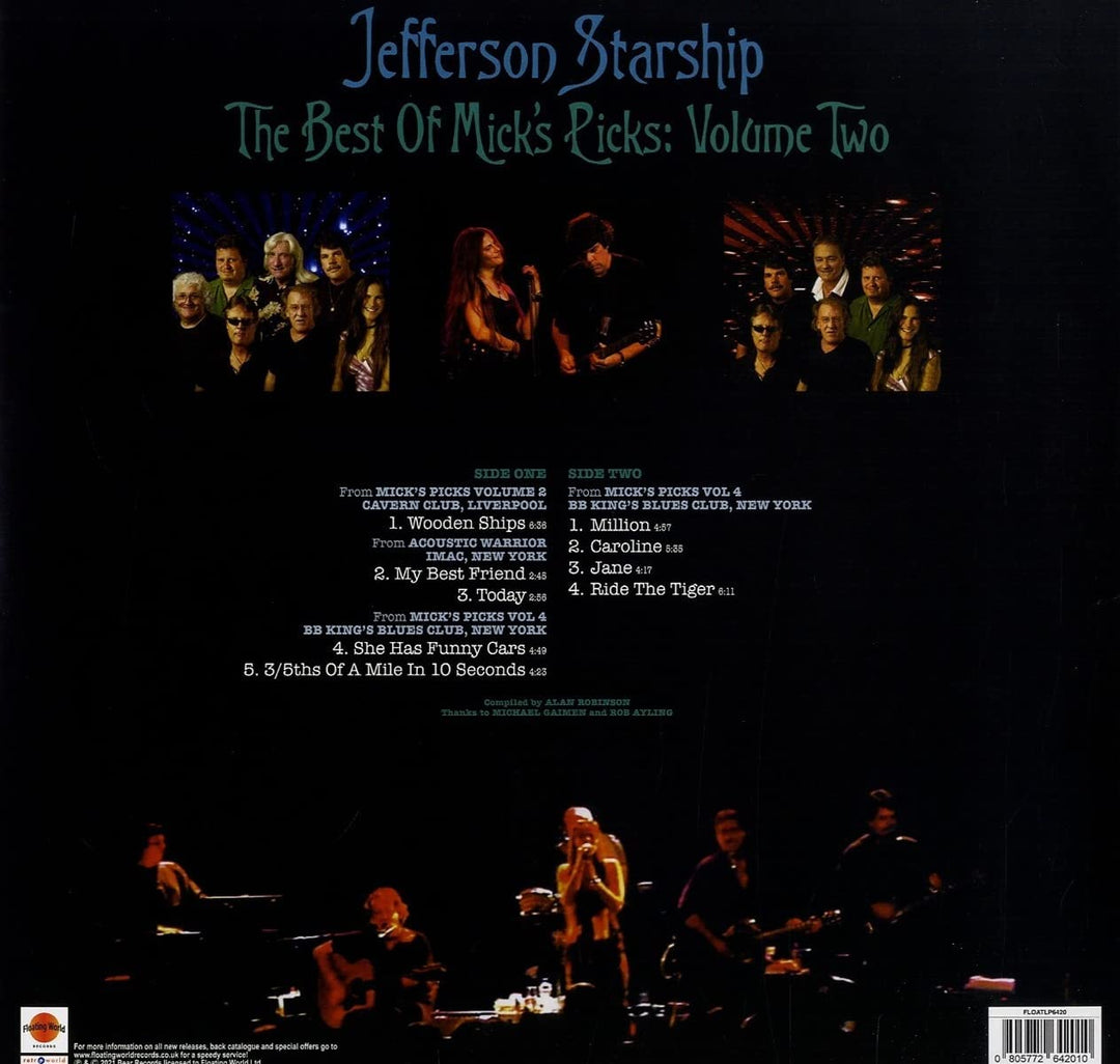 Jefferson Starship – The Best Of Mick's Picks [VINYL]