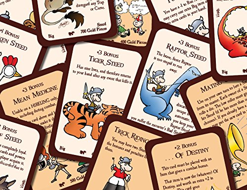 Munchkin SJG01444 4 Need for Steed Kartenspiel