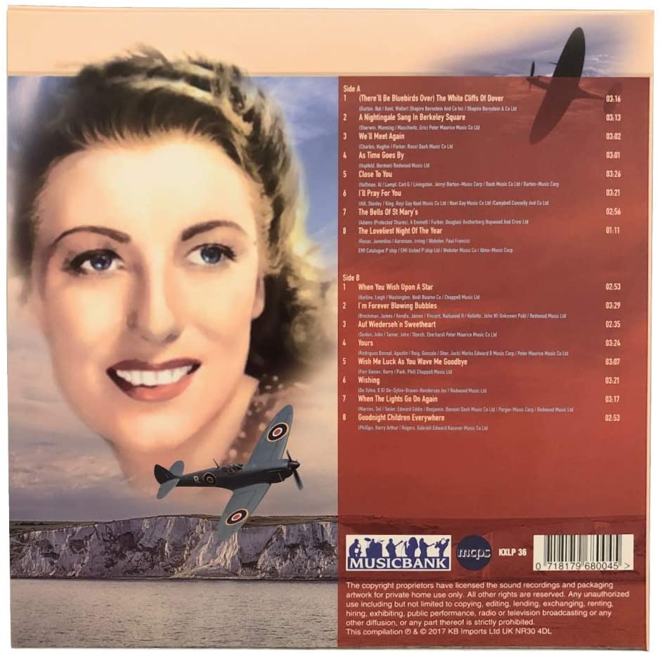 Vera Lynn – Blue Birds and White Cliffs – The Forces Sweetheart [Vinyl]