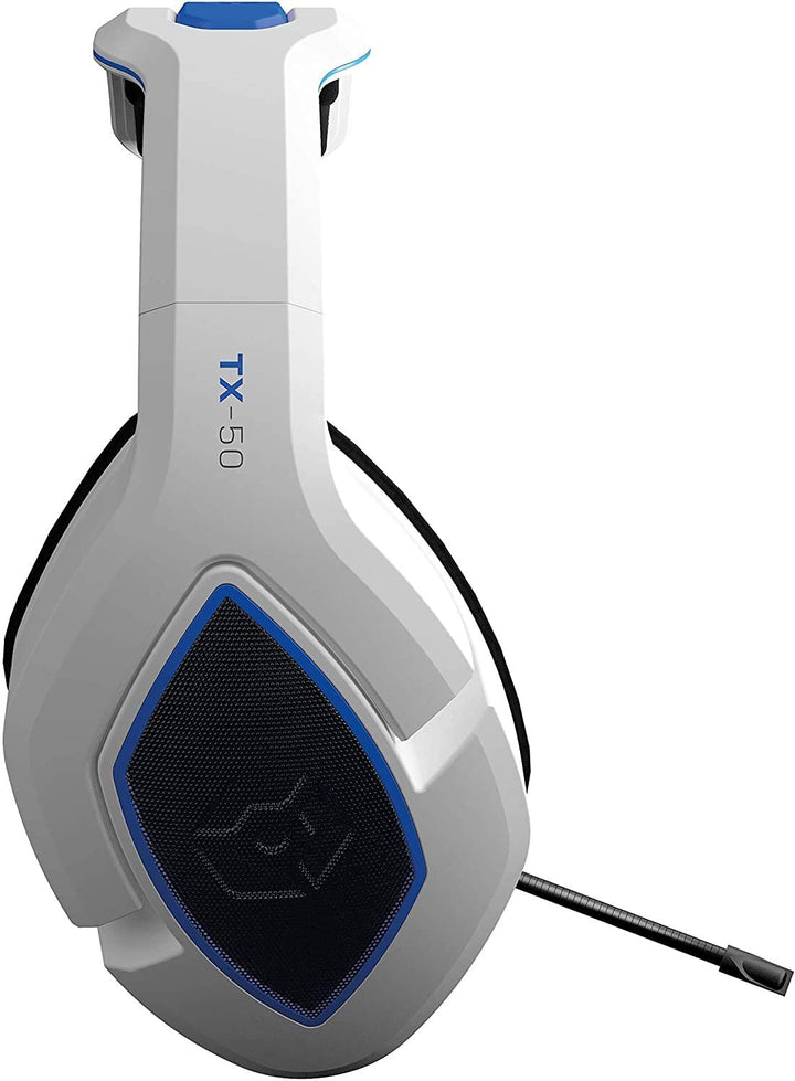 Gioteck TX-50 Wired Stereo Gaming Headset (PS5) (Weiß/Blau) (4/16) (PS5)