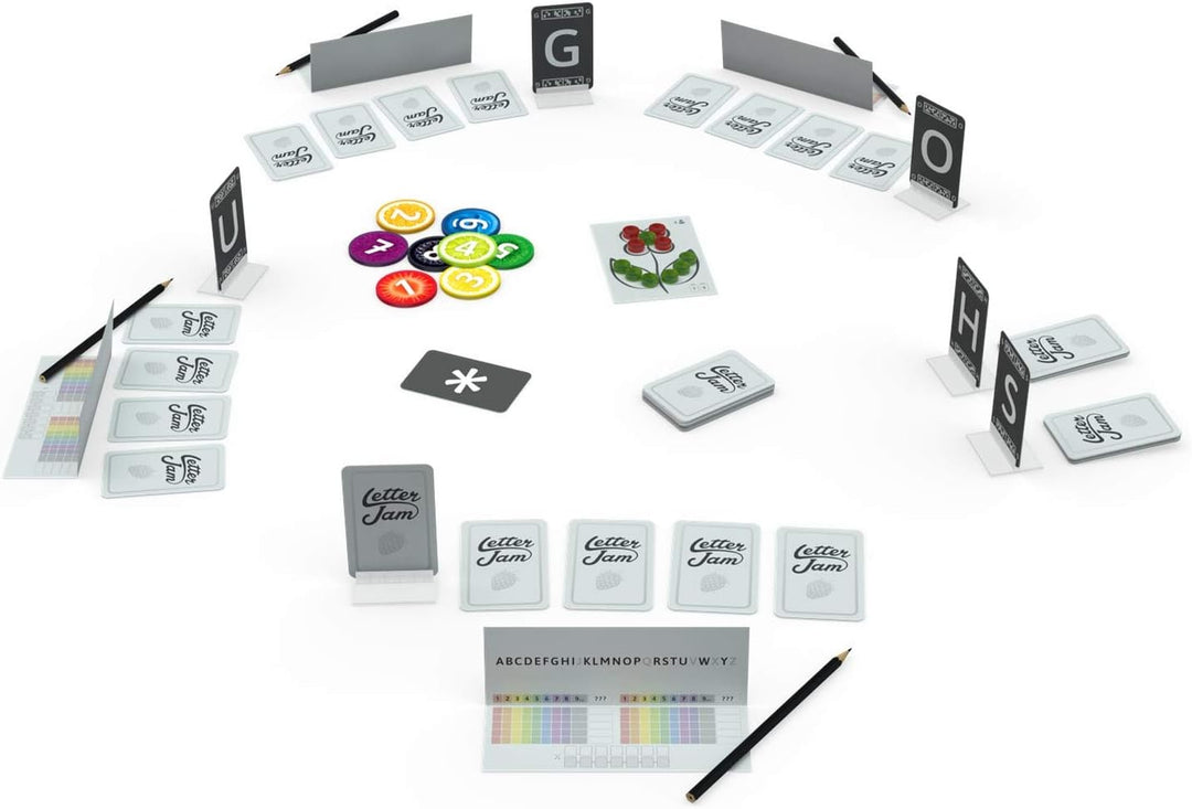 Czech Games Edition CGE00052 Letter Jam, Mixed Colours