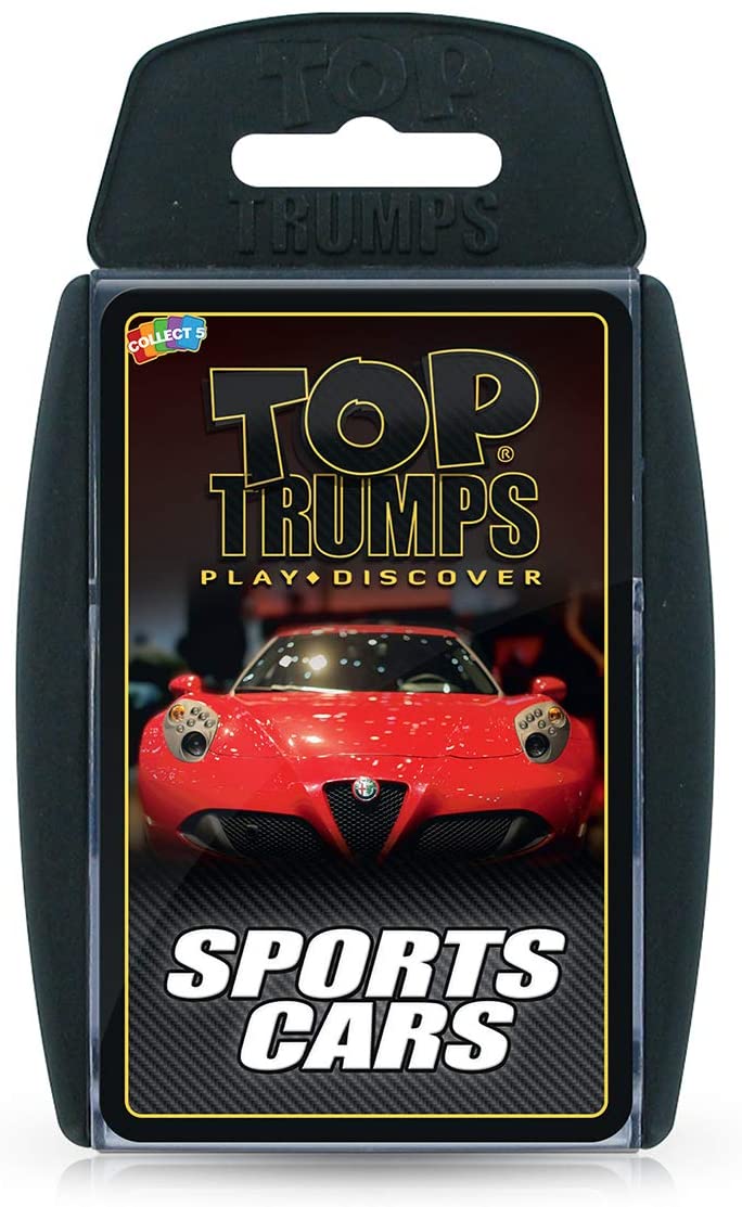 Sportwagen Top Trumps Kartenspiel