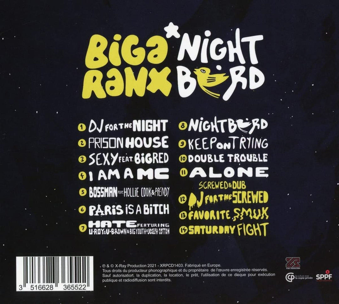 Biga Ranx – Nightbird [Audio-CD]