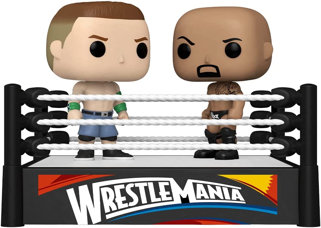 WWE John Cena and The Rock Funko 61463 Pop! Vinyl