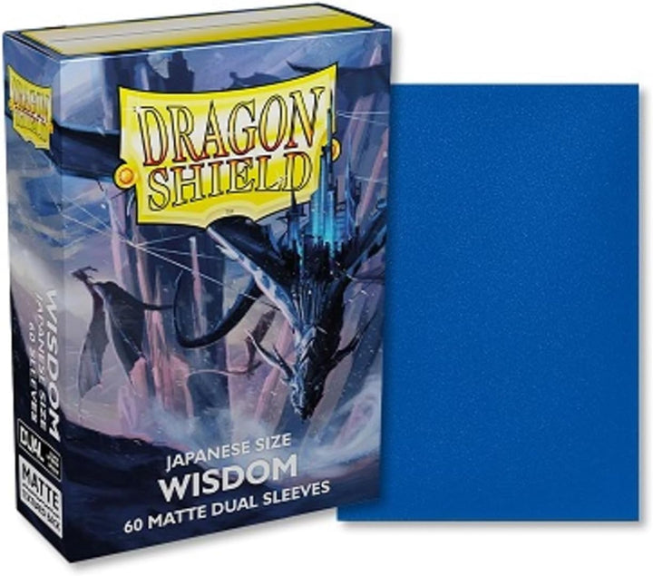 UNIT Dragon Shield Matte Dual Sleeves, japanische Größe – Wisdom (60)