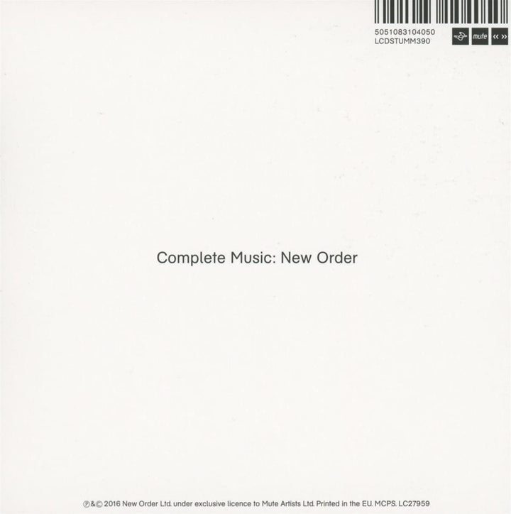 New Order – Komplette Musik [Audio-CD]