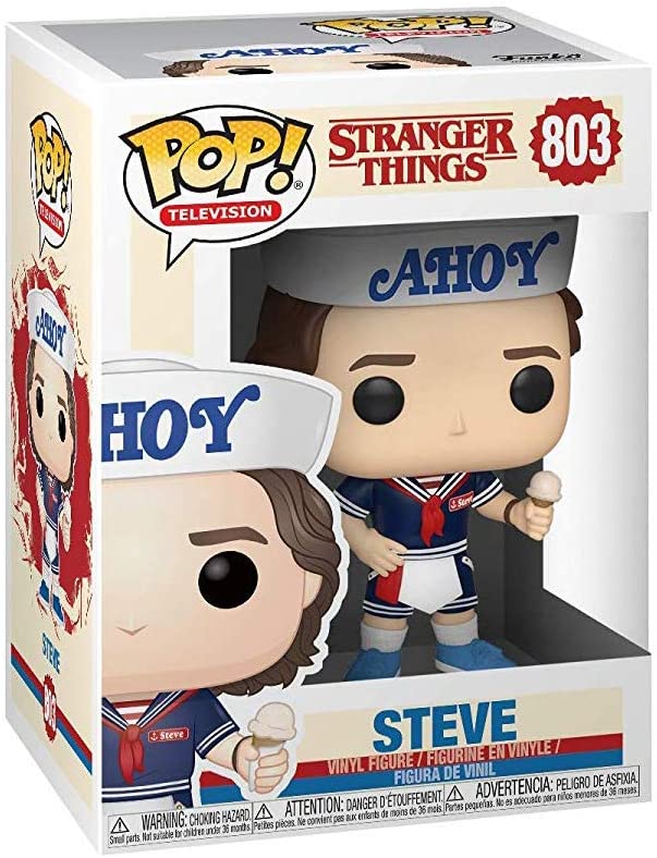 Stranger Things Steve Funko 38535 Pop! Vinile #803