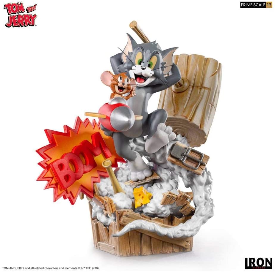 TOM & JERRY - Statuette Prime Scale 21cm