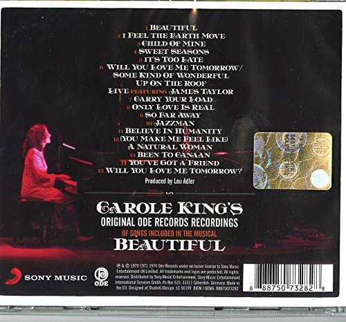 Carole King – Eine wunderschöne Sammlung – Best Of Carole King [Audio-CD]