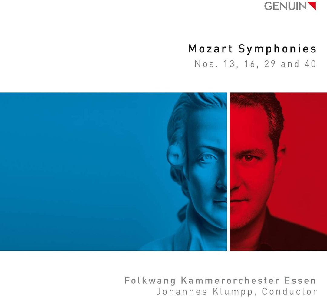 Mozart: Sinfonien [Folkwang Kammerorchester Essen; Johannes Klumpp] [Genuin Classics: GEN19636] [Audio CD]