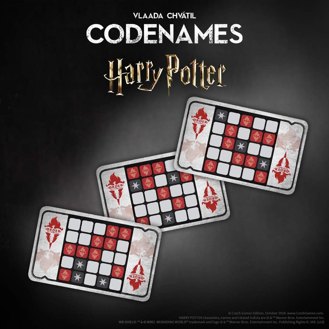 Codenames Harry Potter Edition Party-Brettspiel von Vlaada Chvatil USAopoly