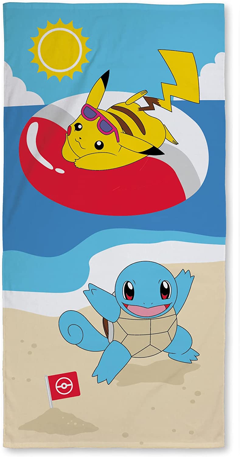 Pokemon Bath Towel 70 x 140 cm 100% Cotton