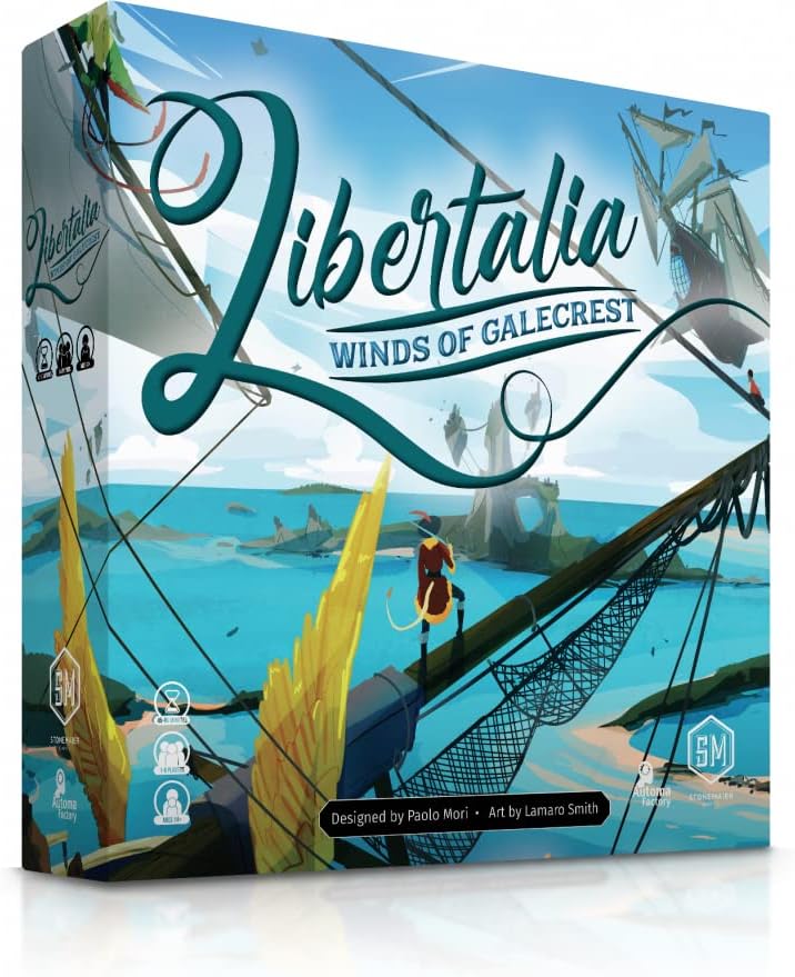 Stonemaier-Spiele | Libertalia: Winde von Galecrest | Brettspiel | Ab 14 Jahren | 1-6