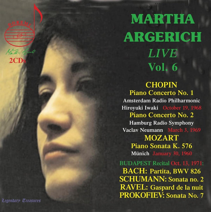 Argherich: Live, Vol. 6 [Martha Argerich; Niederländisches Radio-Philharmonieorchester [Audio-CD] 