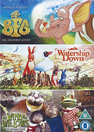 The BFG / Watership Down / The Wind in the Willows DVD-Box-Set – Familie/Fantasy [DVD]