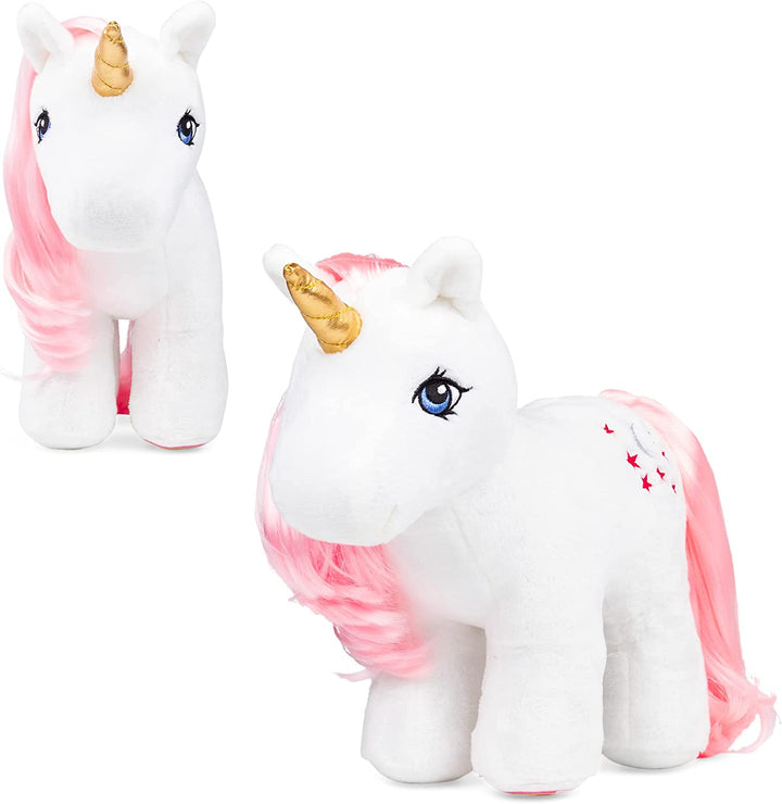 Basic Fun My Little Pony 35332 40. Jubiläums-Plüsch-Mondancer, Retro-Pferde-Gi