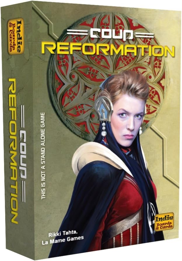 Indie Board &amp; Card IBCCOR2 Coup Reformation 2nd Edition Erweiterungskartenspiel