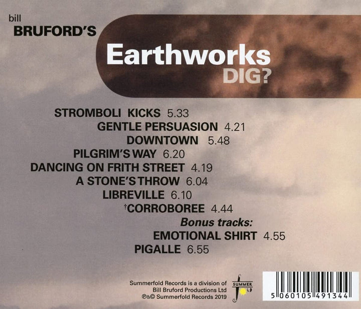 Bill Brufords Earthworks – Dig [Audio-CD]