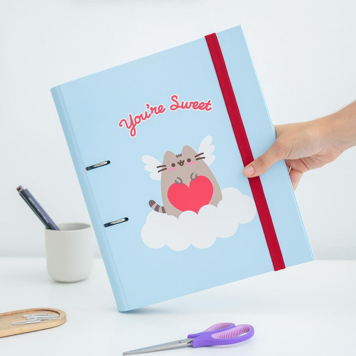 Grupo Erik Pusheen 2 Ring Binder | A4 Folders Ring Binder