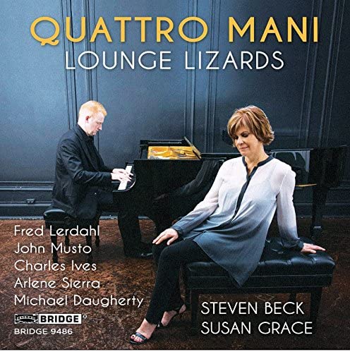 Lounge Lizards – Quattro Mani [Steven Beck; Susan Grace] [Bridge Records:BRIDGE 9486] [Audio CD]