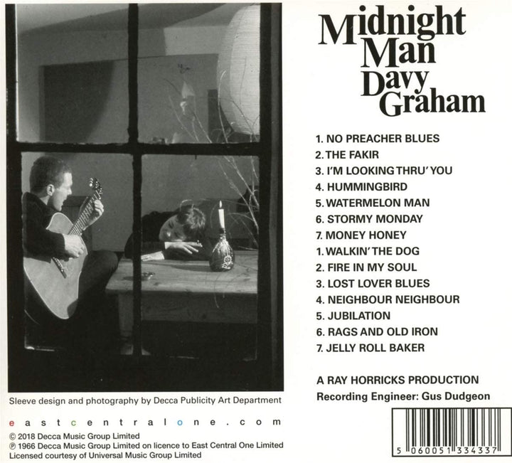 Davy Graham – Midnight Man [Audio-CD]