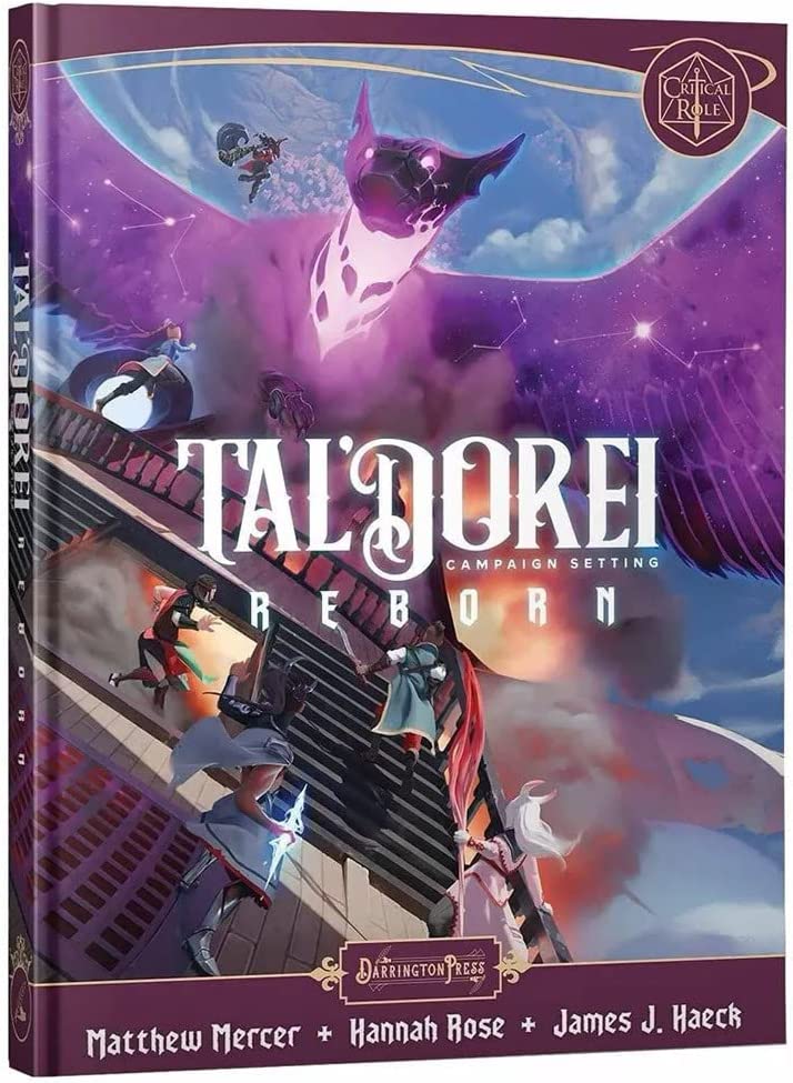 D&D RPG: Tal'Dorei Reborn 5E Campaign Setting Hard Cover