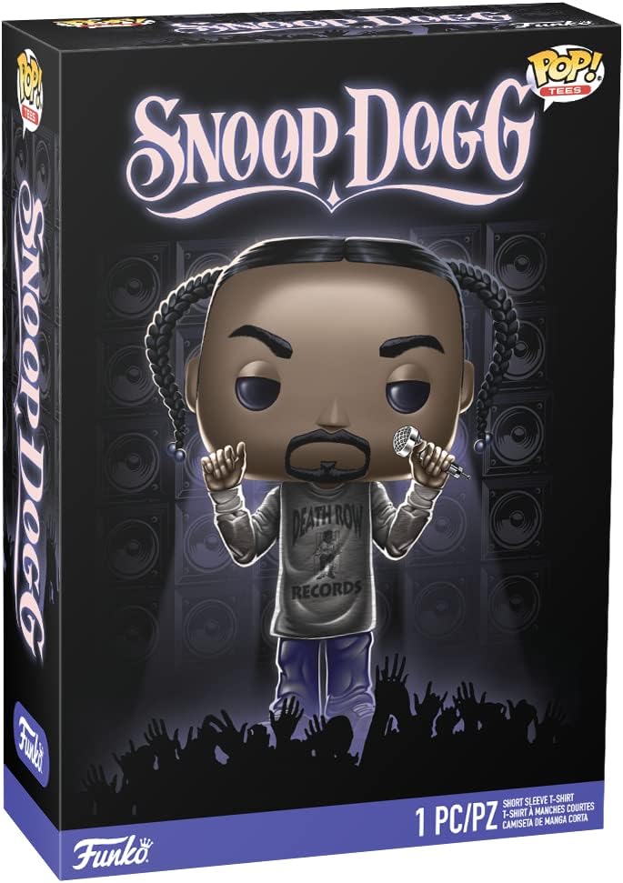 Funko Boxed Tee: Snoop Doggy Dogg – (L) – T-Shirt – Kleidung – Geschenkidee – kurz