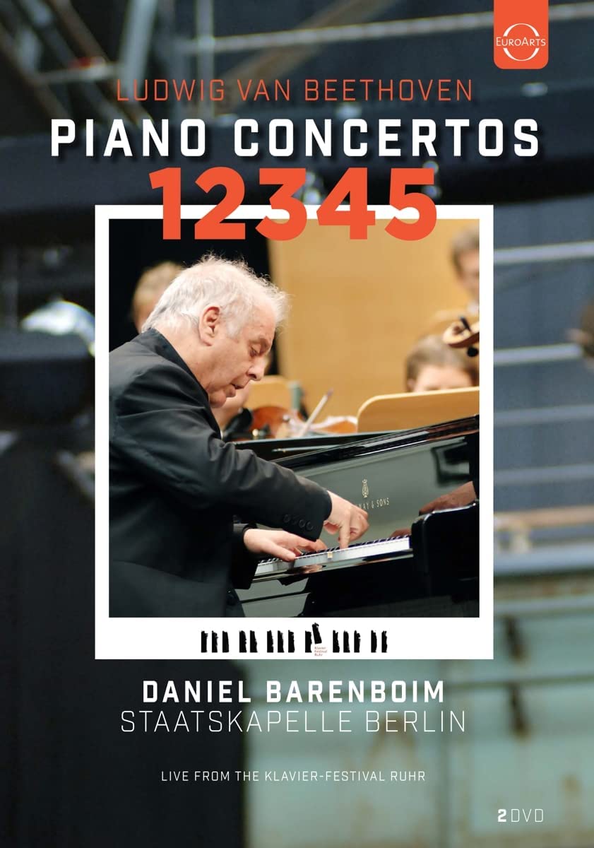 Daniel Barenboim spielt und dirigiert Beethovens Klavierkonzerte 1,2,3,4,5 [DVD] [2022]